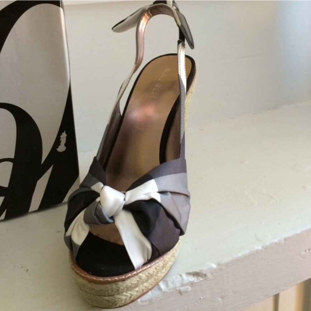 8.5 Nine West espadrilles.  EUC. Offers!